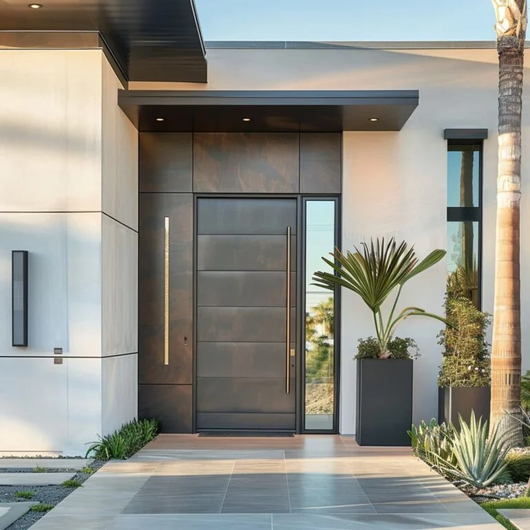 Contemporary Single Entry Doors