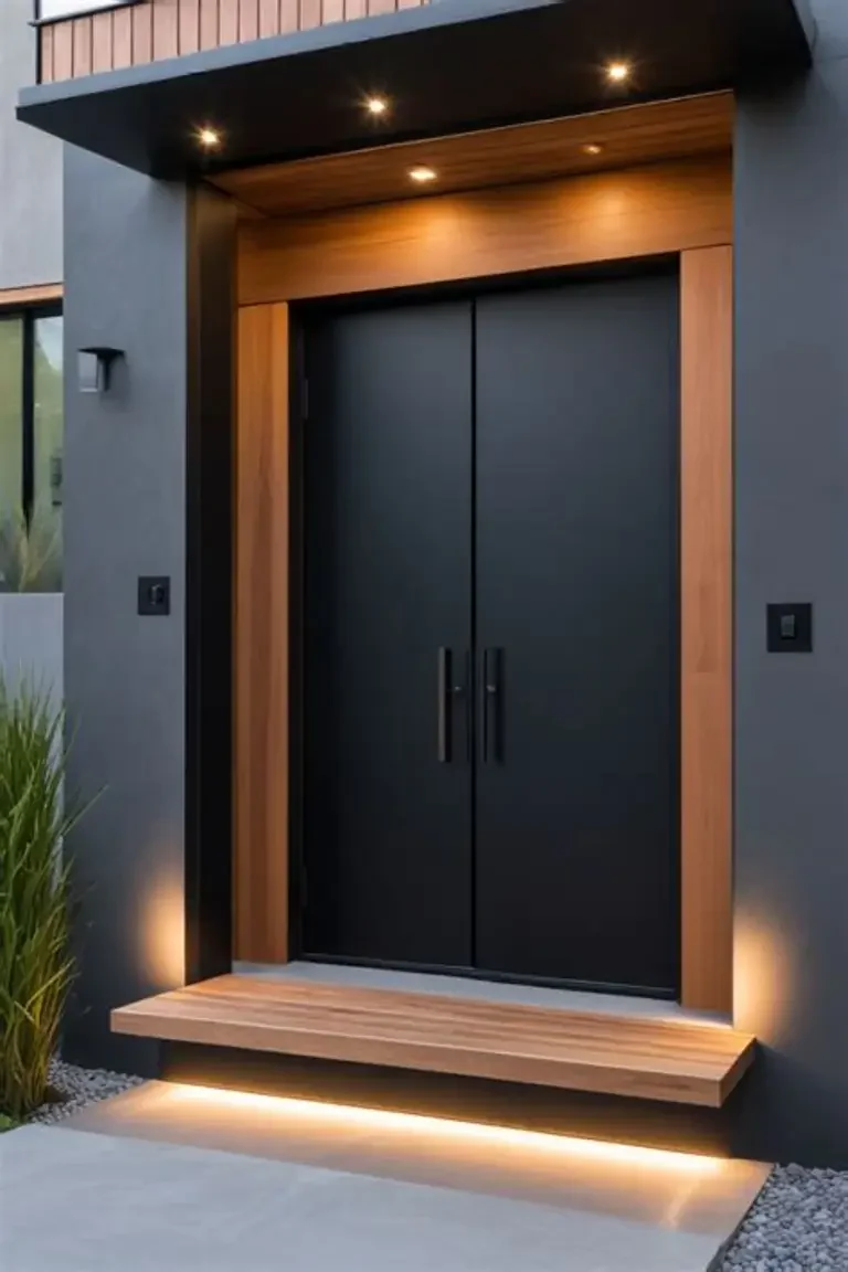 Modern Double Entry Doors