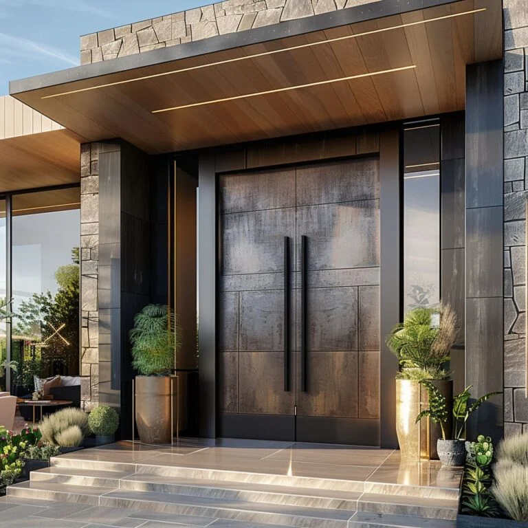 Architectural Double Doors